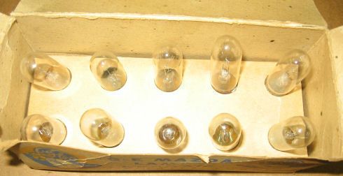 Projector Light Lamp Bulb 1A T5 General Electric 10 Pcs  