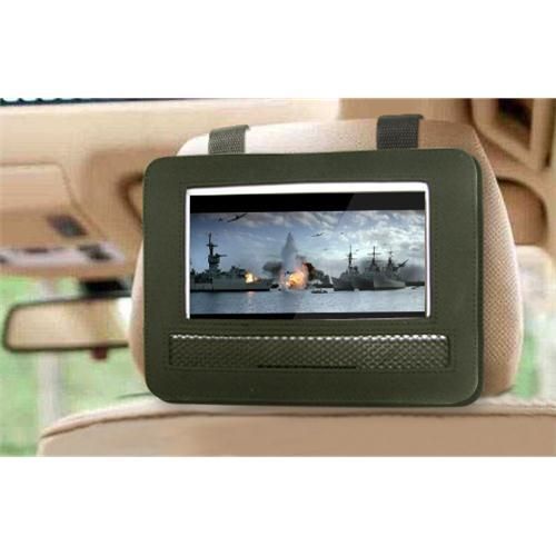 Car Headrest Mount for Swivel & Flip Style Portable DVD Player 9 Inch