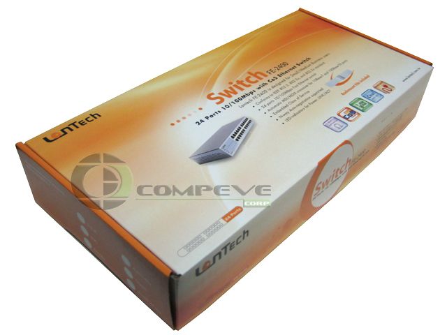 Lantech FE 2400 10/100Mbps Ethernet 24 Port LAN Switch  