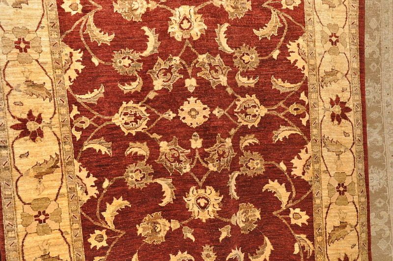 6x9 WOOL AREA RUG PERSIAN VEGETABLE DYE CHOBI PESHAWAR  