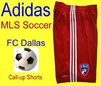 Mens ADIDAS MLS Soccer FC DALLAS Call Up SHORTS XL  