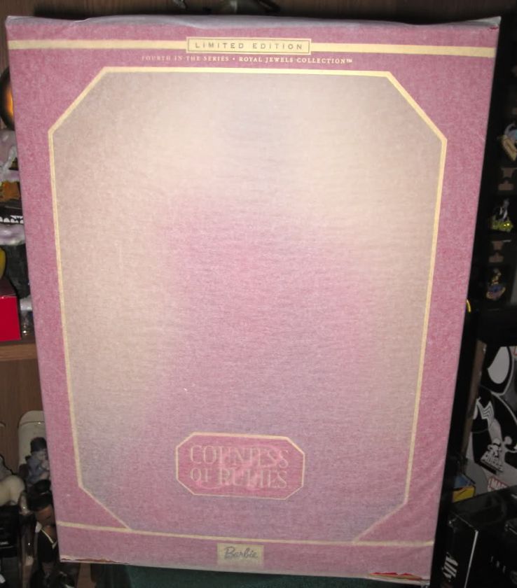   of Rubies Barbie #3 Royal Jewels Series MISB 074299256806  