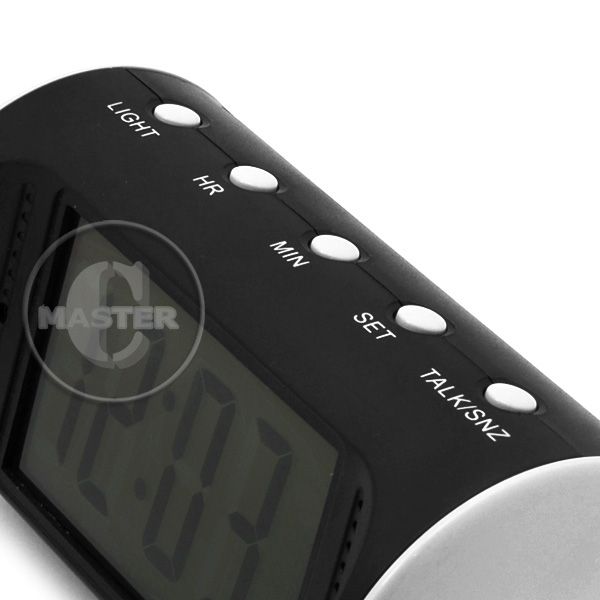   SECURITY CAMERA BABY MOTION SENSOR VIDEO ALARM CLOCK BLACK 4GB  