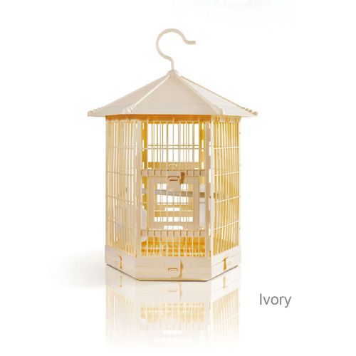 keydex shade type plastic knock down birdcage bird cage for
