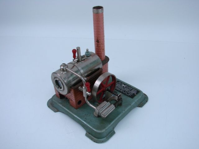   76 Model Toy Live Steam Engine w/ Whistle Fuel Tab Heated Repair P+R