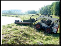 NEW Skid Steer Rotary Brush Mower 5  58 Cut  