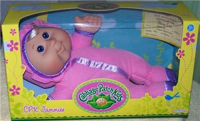 Cabbage Patch Kids CPK Jammies *Olivia Erin* Doll New  