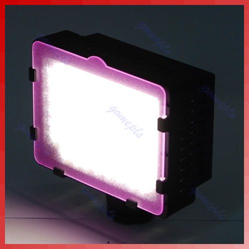 Portable 76LED Camera Camcorder DV Video LED Light Lamp  