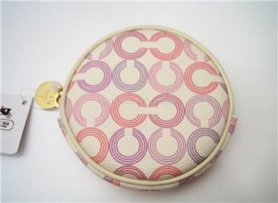 NWT COACH Waverly Coin Bag Purse Case 44465 Ivory Multi  