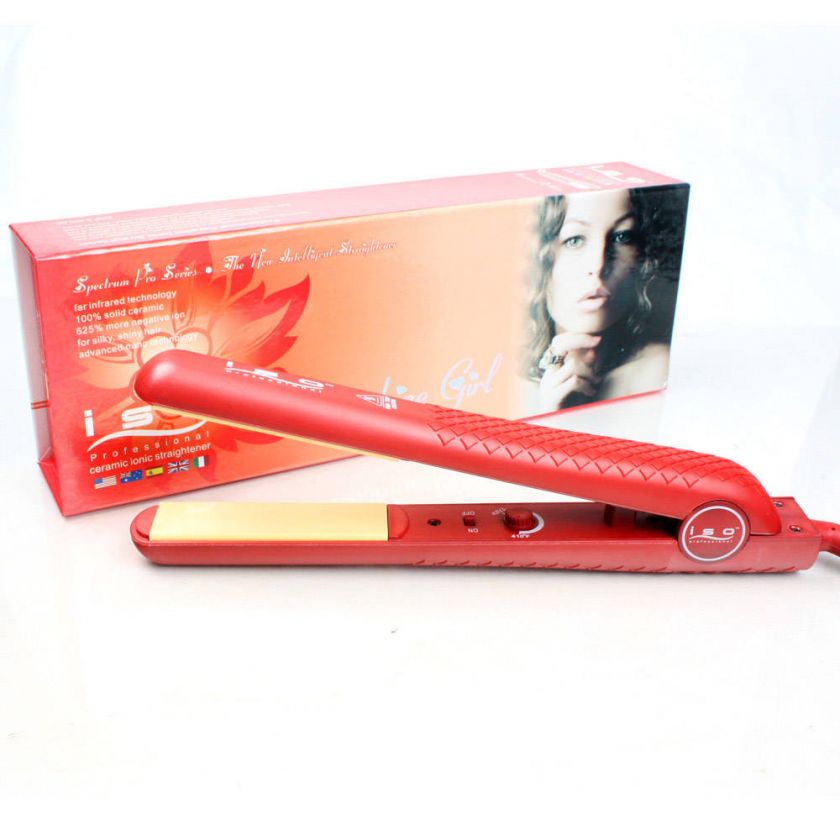   Flat Iron 100% Ceramic Professional Tourmaline Hair Straightener