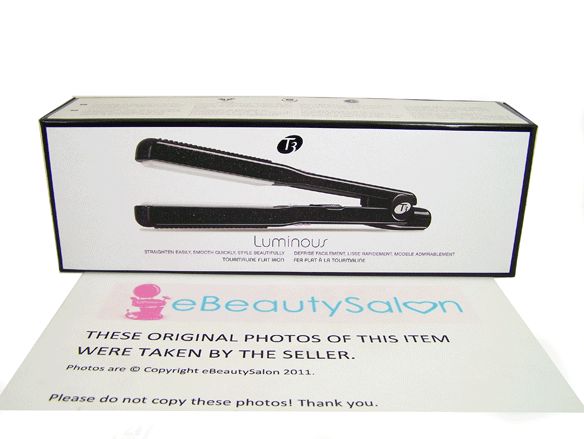   Luminous 1 Ceramic Ionic Tourmaline Hair Straightening Iron  