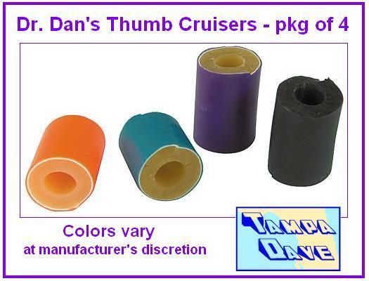 THUMB CRUISERS thumb pads / Clarinet, Oboe, etc. SEND YOUR THUMB ON 