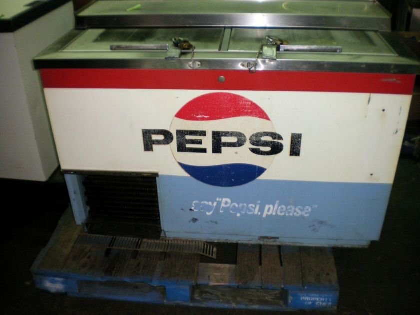 Commercial Pepsi Coke Beer Beverage Cooler Drink Cooler Dispenser 