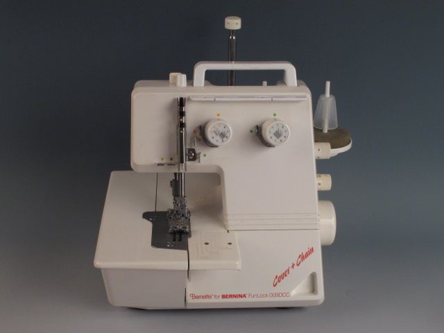   Bernette Funlock 009DCC Cover and Chain Stitch Sewing Machine  