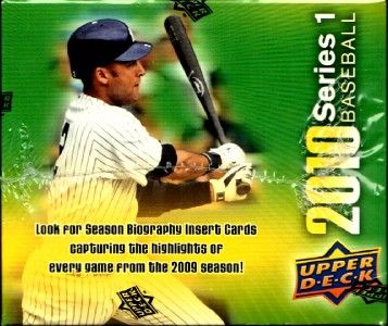 2010 UPPER DECK BASEBALL SERIES 1    Unopened Sealed 24 PACK BOX 