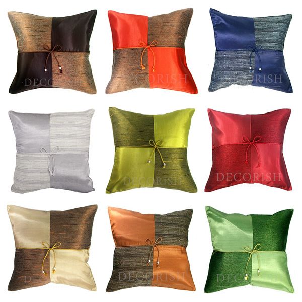 Front of Velvet Spiral Double Layer Silk Throw Decorative Pillows