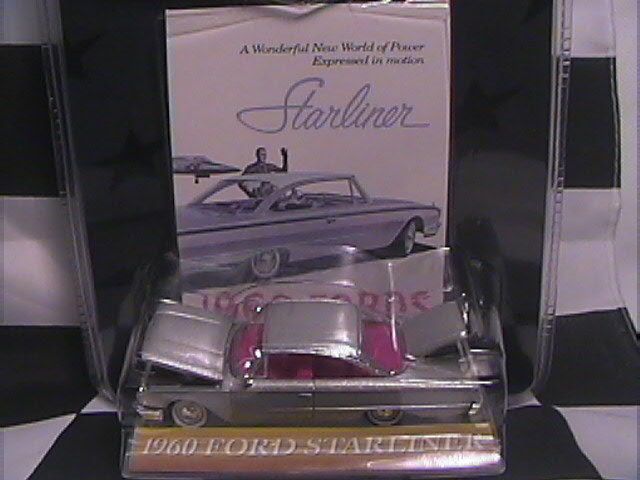   Ford Starliner 1960 Diecast 164 Model Car silver Limit ED.  