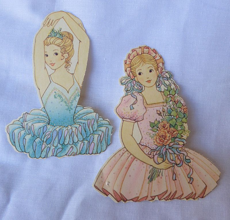 Beautiful Ballerina Paper Dolls (Cut)  