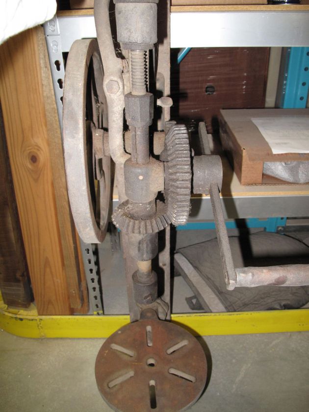 Wall Mount Drill Press Silver Manufacturing CO Salem Ohio Drill Press 