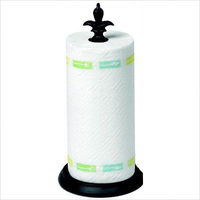 Spectrum Diversified Fleur de Lis Paper Towel Holder 36510 CAT 