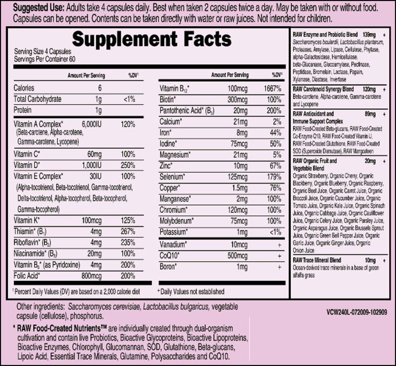   be taken with or without food not intended for children ingredients