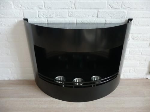 New Riviera XL Black Fireplace for Bio Ethanol / Gel  