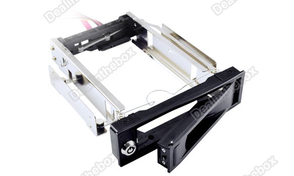 SATA HDD Rom Hard Drive Installation Disk Aulminum Mobile Rack 