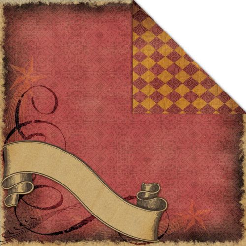 Harry Potter Banner 12x12 Scrapbook Paper,Harry Potter  