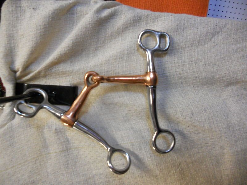 Weaver Tom Thumb Snaffle Bit Mouth 4 3/4 HORSE TACK  