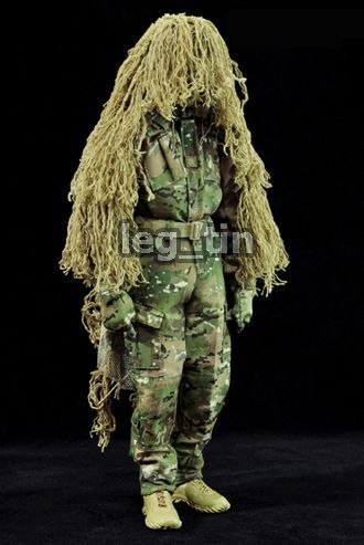 Very Hot Sniper 3.0 Costume Set fit BBI HotToys Action Figure 