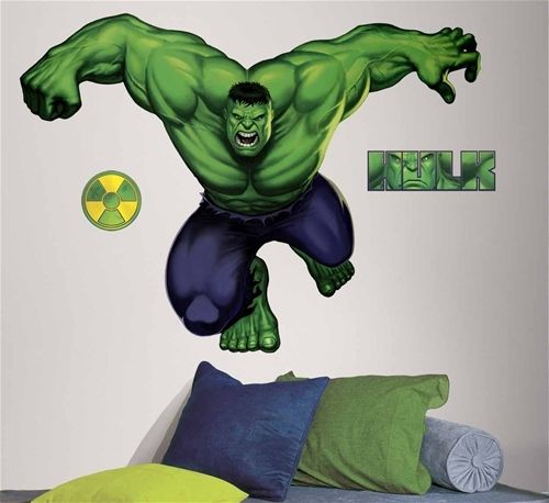 Incredible Hulk Wall Sticker Decal Mural Marvel Heroes  