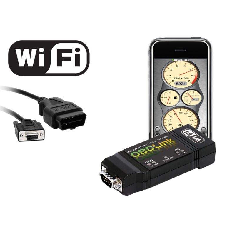 OBDLink Wifi Multiprotocol OBD II by ScanTool +Software  