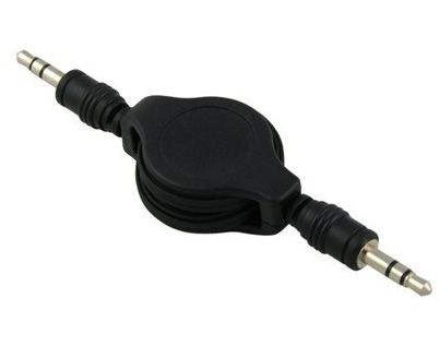 BRAND NEW RETRACTABLE AUX CABLE FOR ALL IPHONES/IPODS