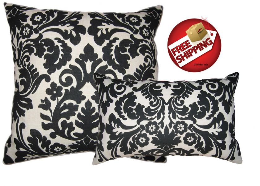 Waverly Sun N Shade Essence Onyx Outdoor Throw Pillow  