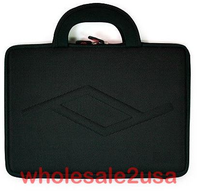 Black Briefcase Hard Case for 13 Macbook Air 2nd Gen  