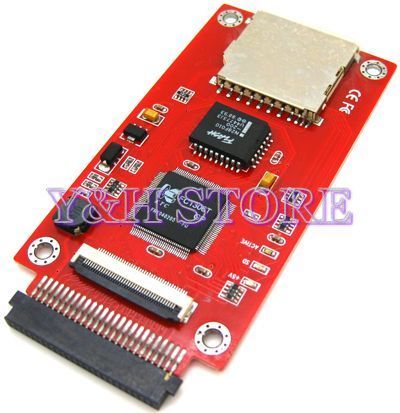 SD SDHC MMC Card to ZIF CE IDE 1.8 Adapter Converter  