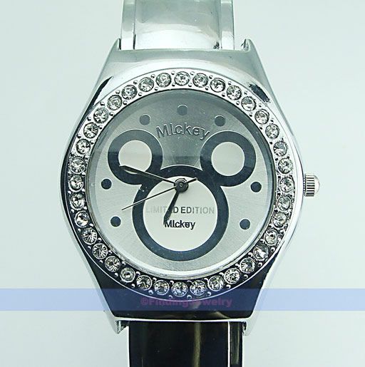 NEW Mickey Mouse Metal Wrist Watch ~Cool + Gift   