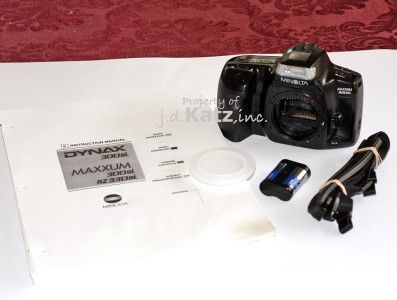 MINOLTA MAXXUM 300Si 35mm AUTO FOCUS AF SLR CAMERA BODY 043325019852 