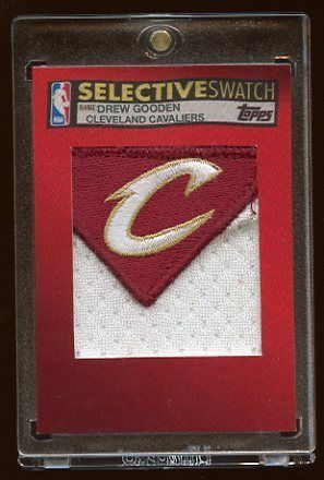 DREW GOODEN 2005 TOPPS TEAM LOGO SUPER PATCH GW 1/1 WOW  