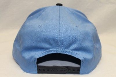 ANAHEIM ANGELS NEW ERA NCAA SNAPBACK HAT CAP REVERSE BABY BLUE/BLACK 