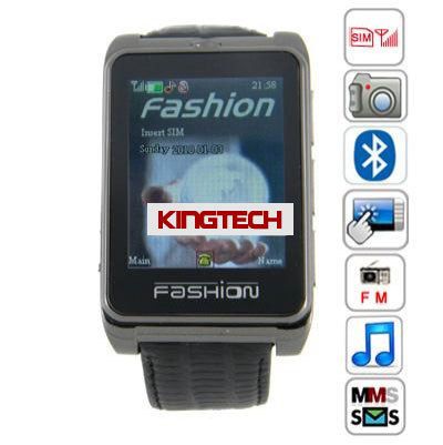 Unlocked S9110 Watch Cell Phone /Mp4 + Bluetooth + Camera  