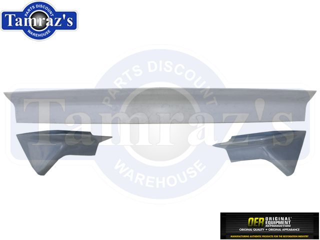 1970 1971 1972 1973 Camaro Rear Spoiler 3 Piece New  