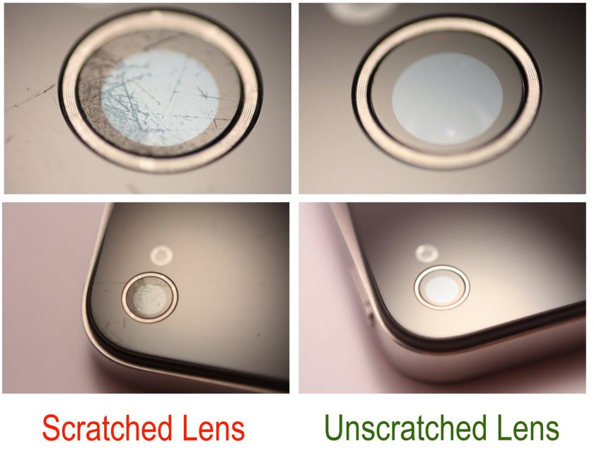 Camera Lens Scratch Protection Film for iPhone 4, 4S, 3GS, and 3G