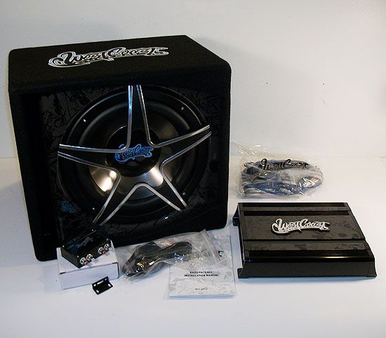 West Coast Customs WCC SP112V2 700 Watt Ampifier & 12 Subwoofer 