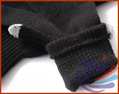 Hand Warmer in Winter Gloves Dots for Capacitive Touch Screen Tablet 