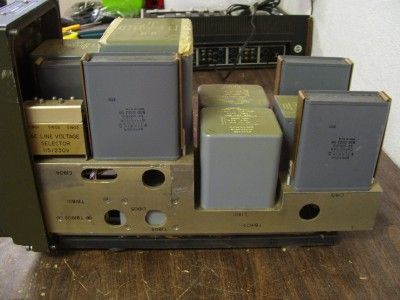 Vintage Military Receiver/ Transceiver RT 441B & PP 1494 U Power 