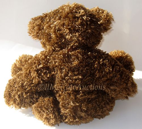 RUSS Berrie PORTER Plush BOMBAY Teddy Bear Toy Brown  