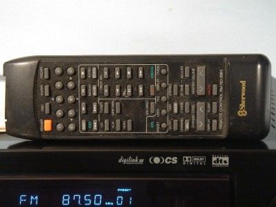 Sherwood RD 7106 525 watt Receiver with Remote and Owners Manual 