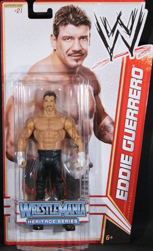 EDDIE GUERRERO   WWE SERIES 16 WRESTLEMANIA HERITAGE MATTEL WRESTLING 