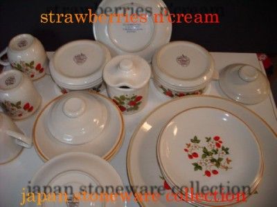 JAPAN DINNERWARE STONEWARE COLLECTION 16 PC SET *MINT*  